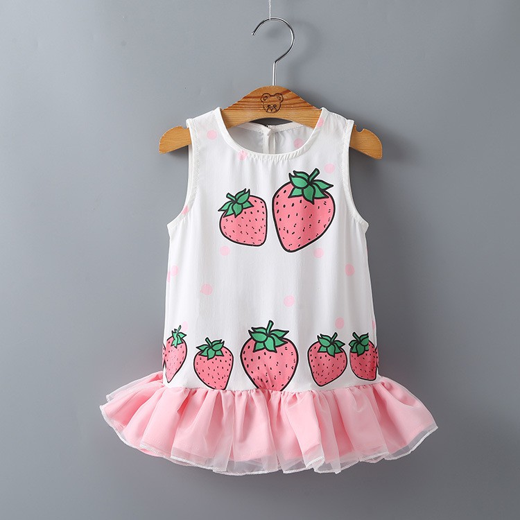 The " Yummy Strawberry " Dress