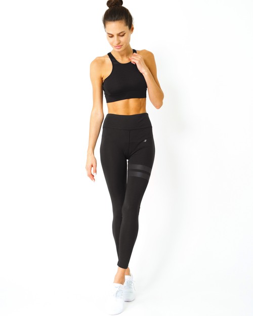 Ashton Set - Sports Bra & Leggings - Black