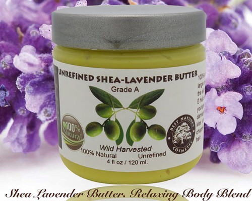 Shea Lavender Butter. Relaxing Body Blend.