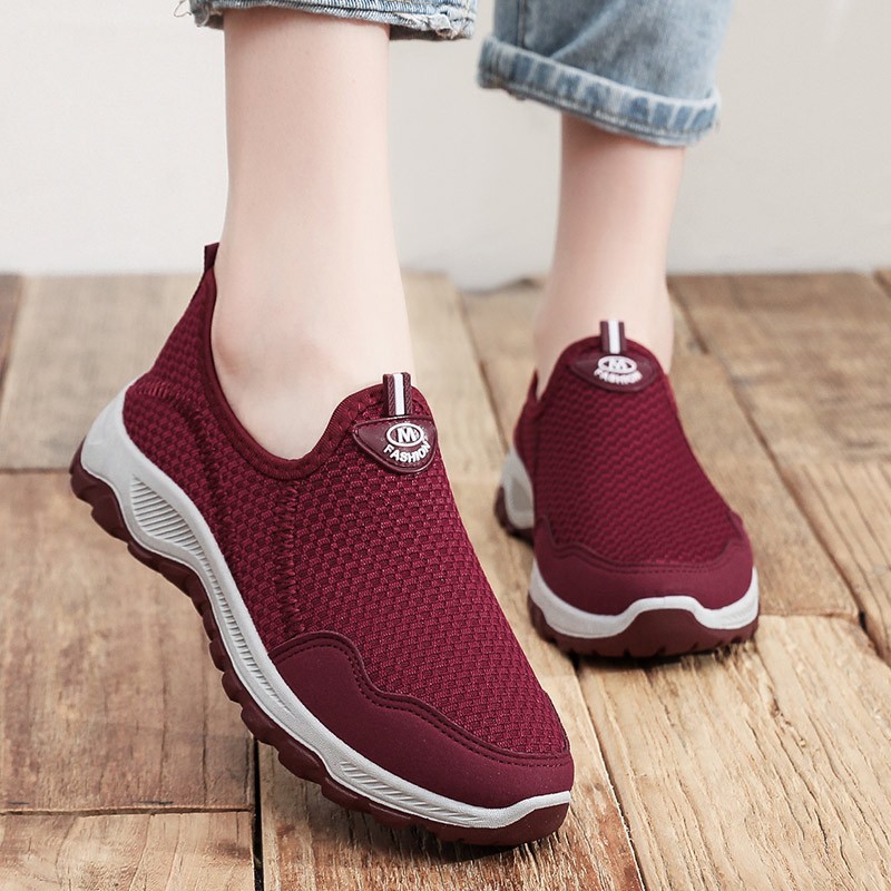 2021 Spring And Autumn New Women's Casual Sports Shoes Comfortable Soft Sole