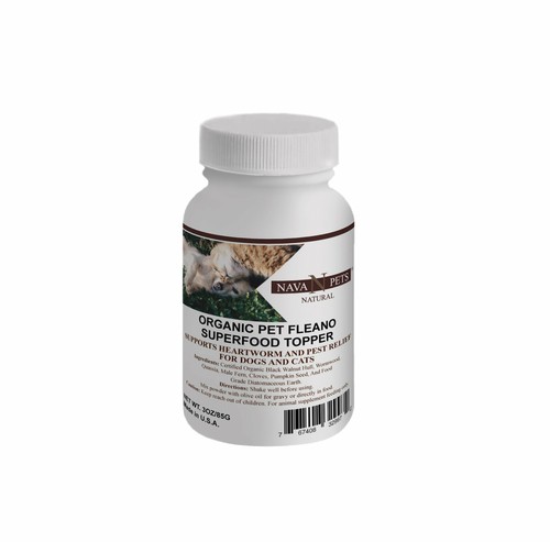 Organic Pet FLEANO SuperFood Topper 3OZ