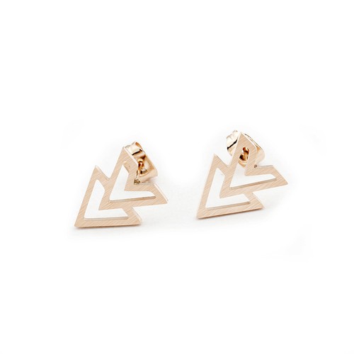 Minimalist Women Ear Jewelry Arrow Studs Earrings