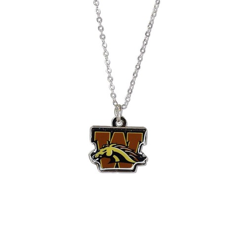 Western Michigan Fan Necklace