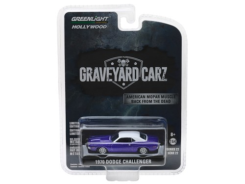 1970 Dodge Challenger Purple with White Top Graveyard Carz" (2012)