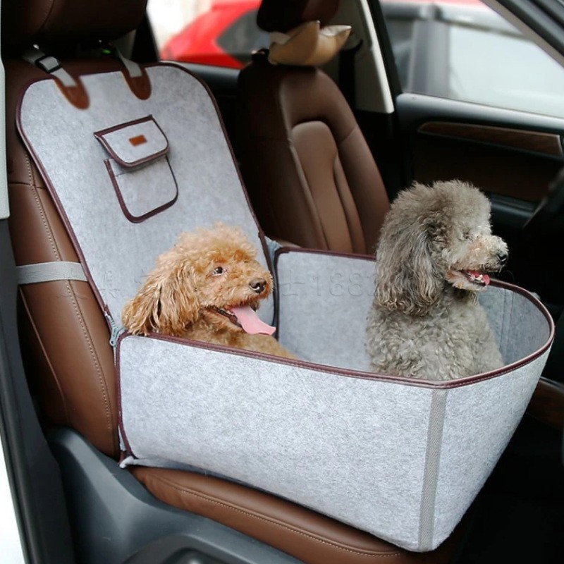 Pet Safety Seat Car Dog Anti-drop Box Portable Dirt-resistant Pet Mat