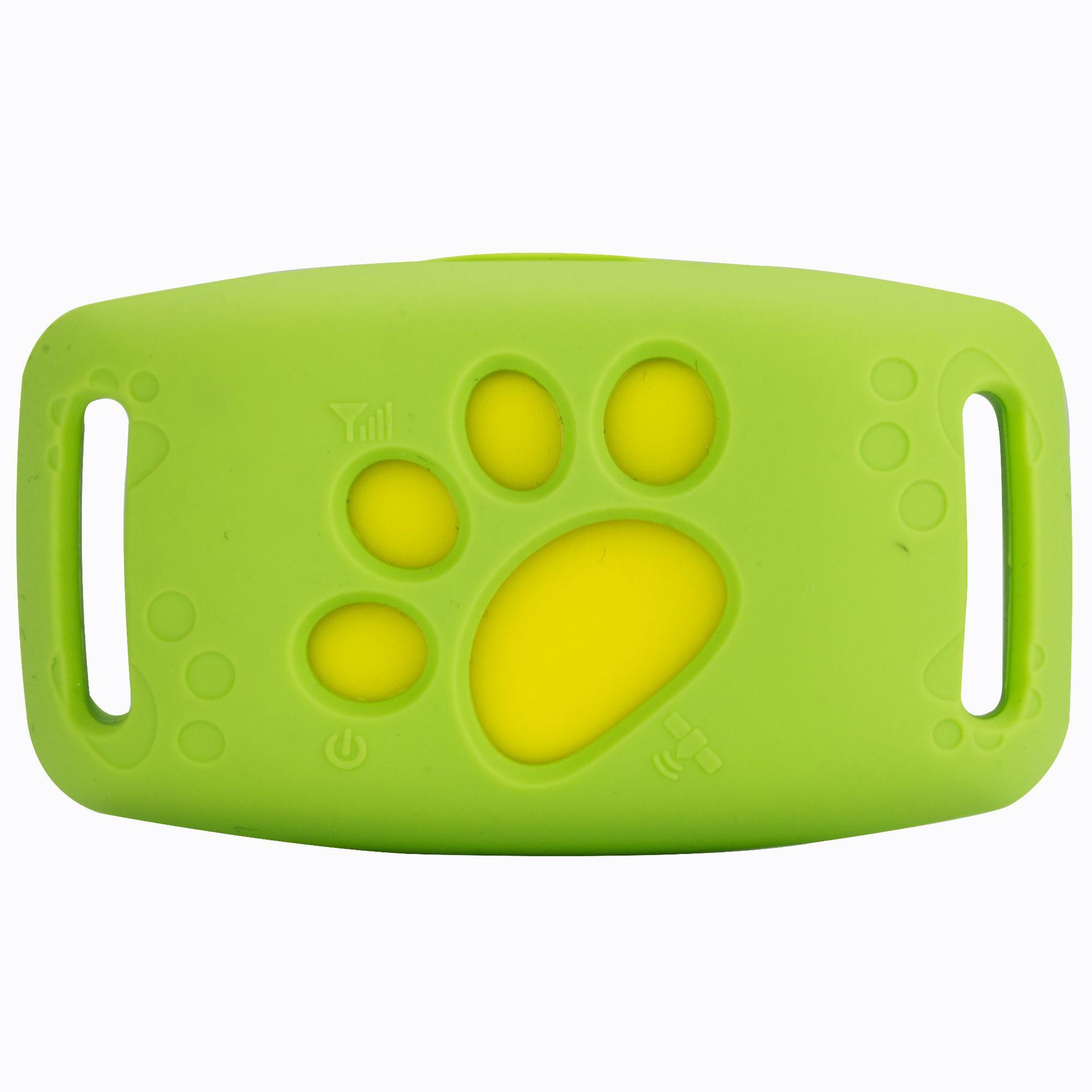 Dog Anti-lost Device Mini Pet Smart Waterproof Wearable GPS Pet Locator Tracker GREEN GRASS 