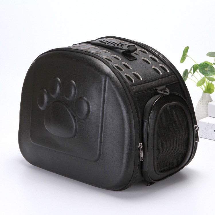 American High Quality Pet bag- medium pet outing bag cat small dog breathable fashion portable folding out travel bag