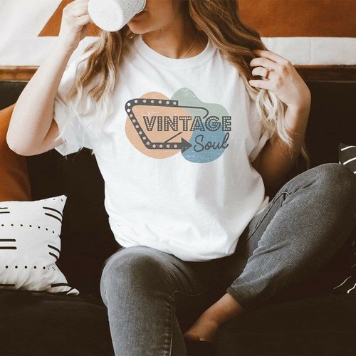 Vintage Soul Retro Graphic T-Shirt