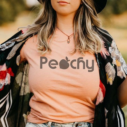 Peachy Graphic T-Shirt UNISEX M SEAFOAM 