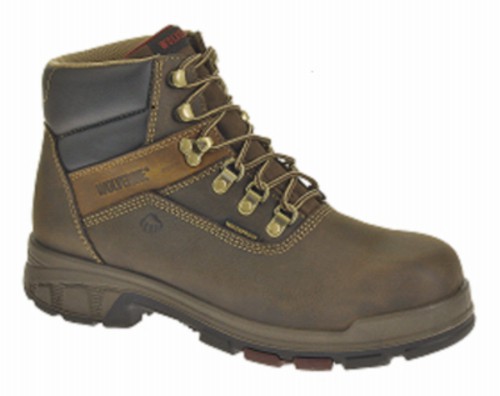 Wolverine W10315 07.0EW Size 7 Extra Wide Brown 6 in. Cabor Mens Boot