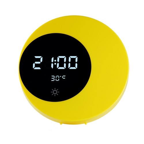 Crescent Moon Clock Multifunctional Rechargeable