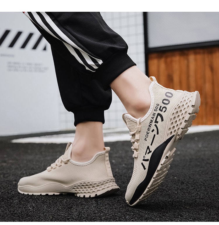 Men's Hair Canvas Shoes Casual Shoes Sports Coconut Shoes