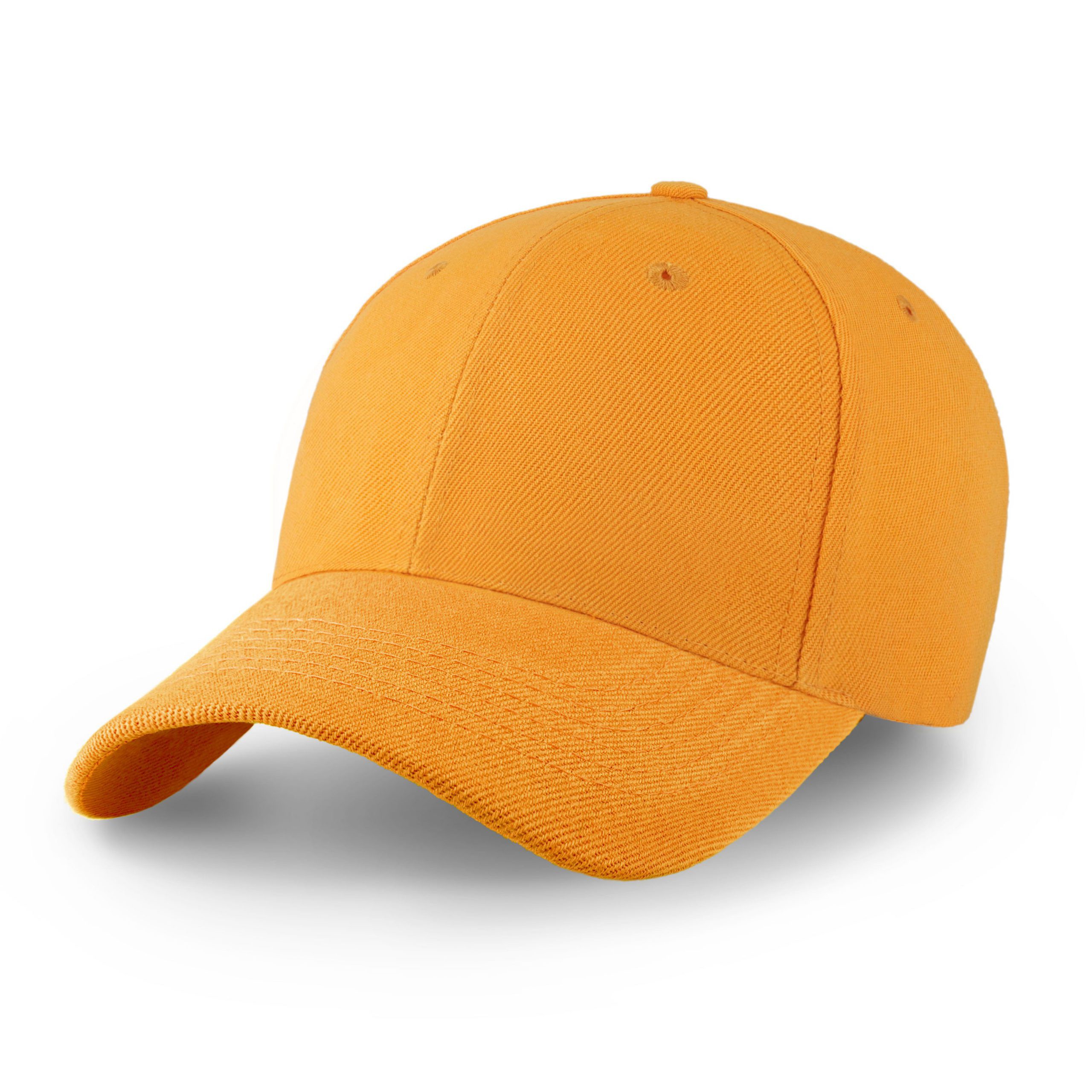 CHOK.LIDS Structured Baseball Caps GOLD 