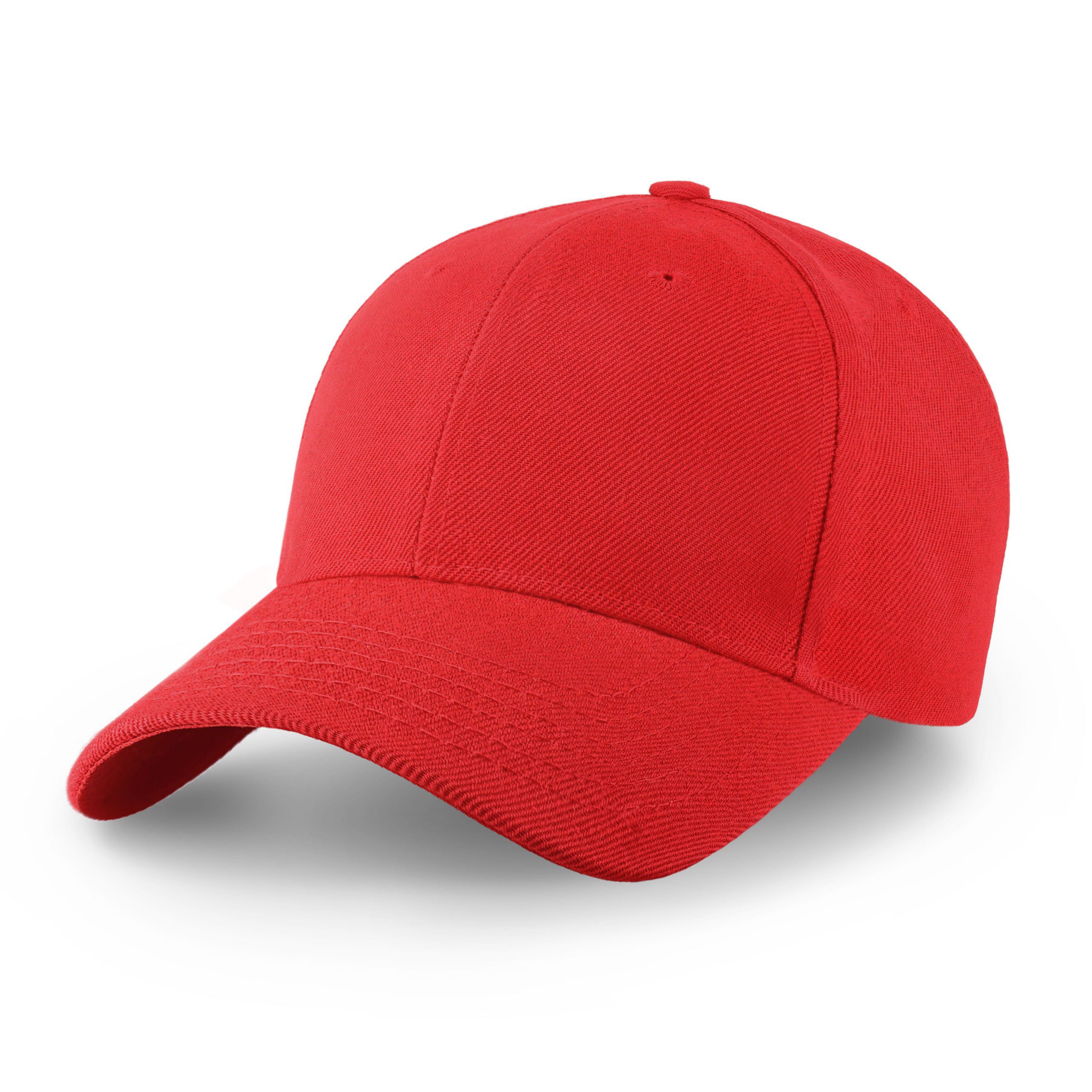 CHOK.LIDS Structured Baseball Caps RED 