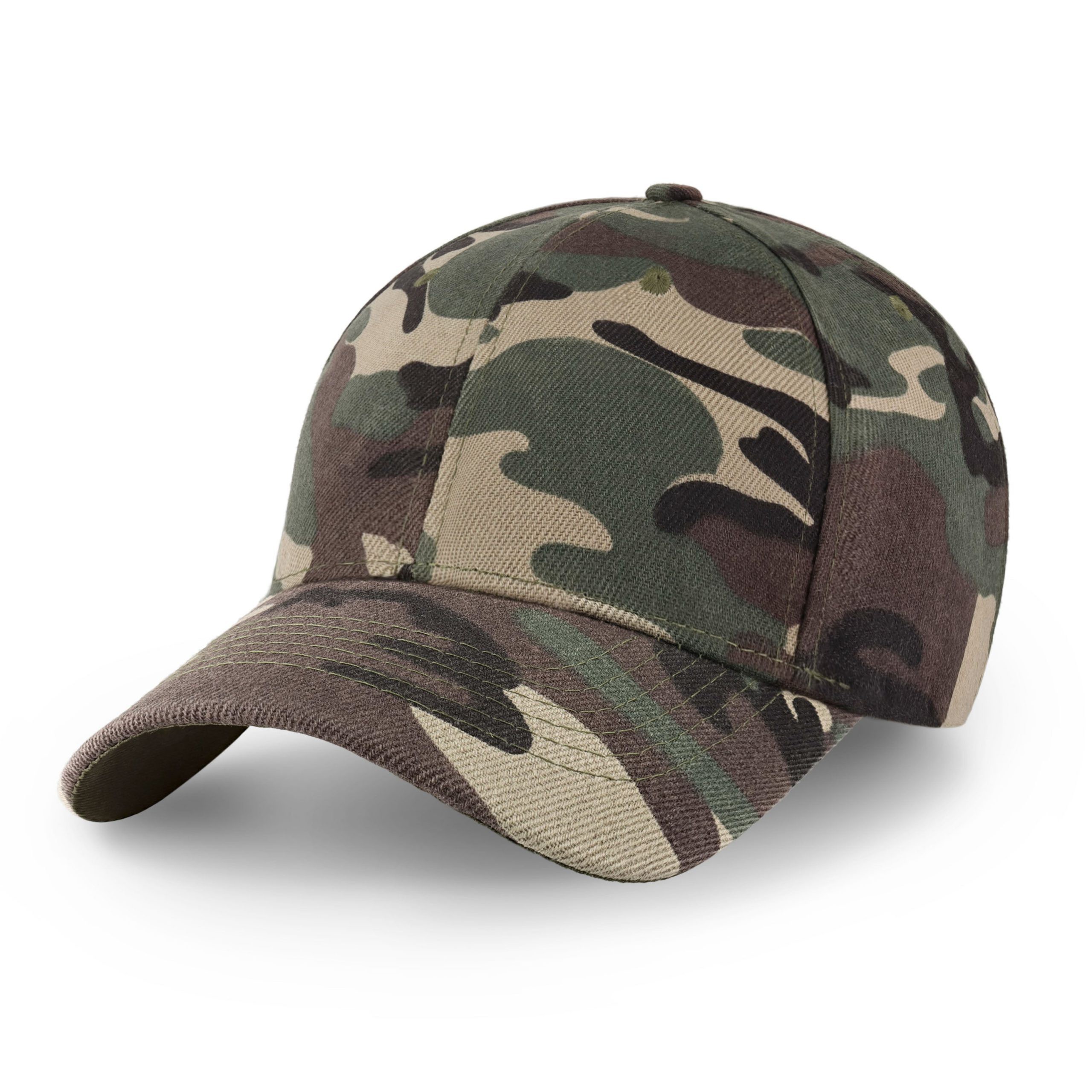 CHOK.LIDS Structured Baseball Caps WOOD CAMO 