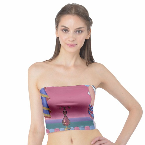 Palm Beach Perfume Art Collection Tube Top M 