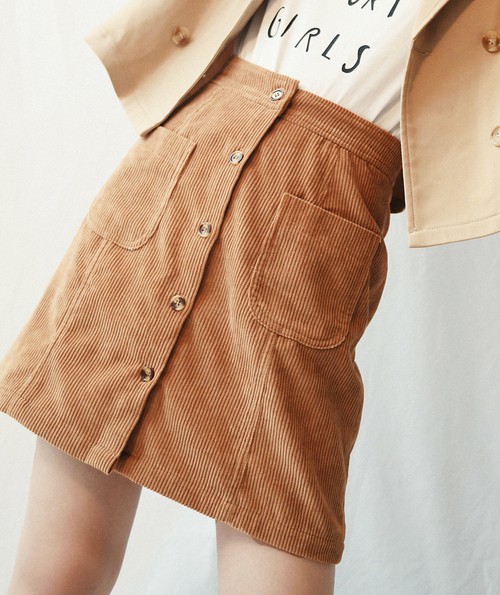 Corduroy Skirt