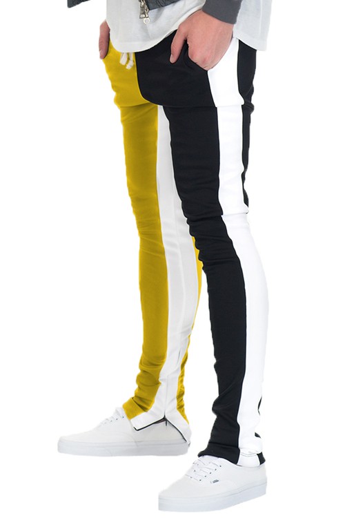 Split Two Tone Track Pants