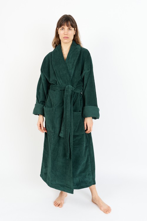 BATHROBE | Green - X-Large