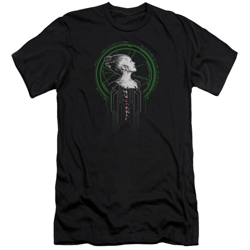 Trevco CBS1880-SF-2 Star Trek & Borg Queen Short Sleeve Cotton Adult S